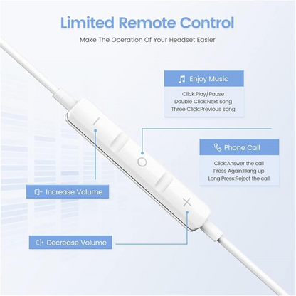 Premium In-Ear Wired Earbuds™